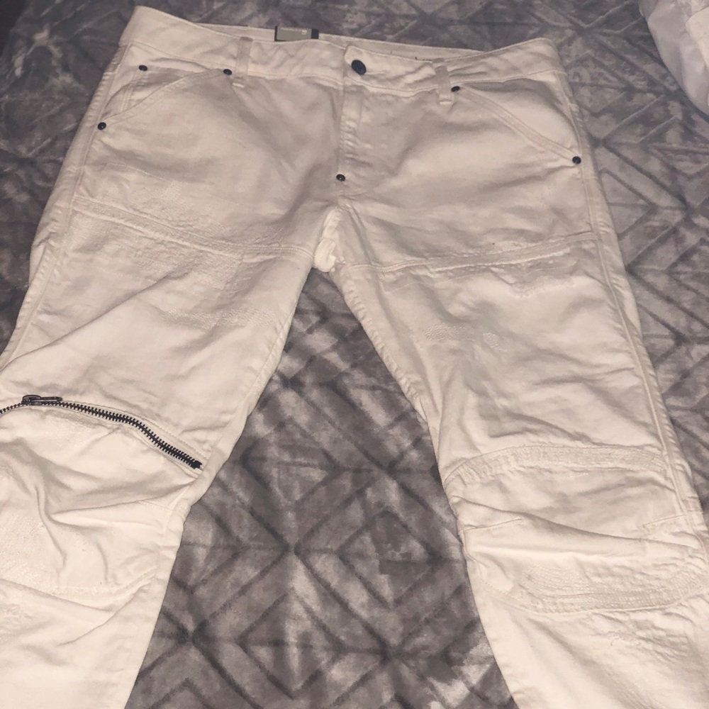 G-Star Raw White Jeans